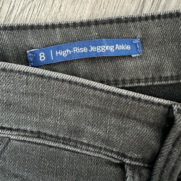 Talbots| Limited Edition Embellished Gray Skinny Jeans - Picture 7 of 8